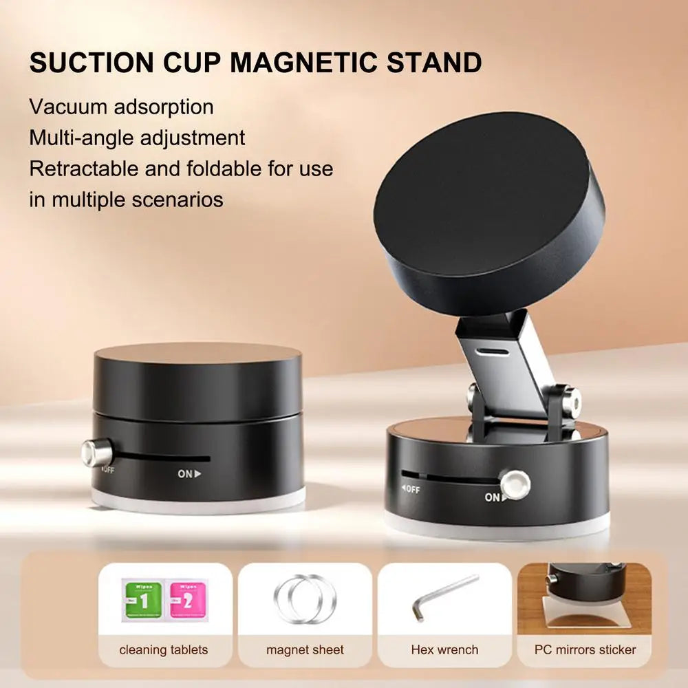 Magnetic & Suction Phone Mount